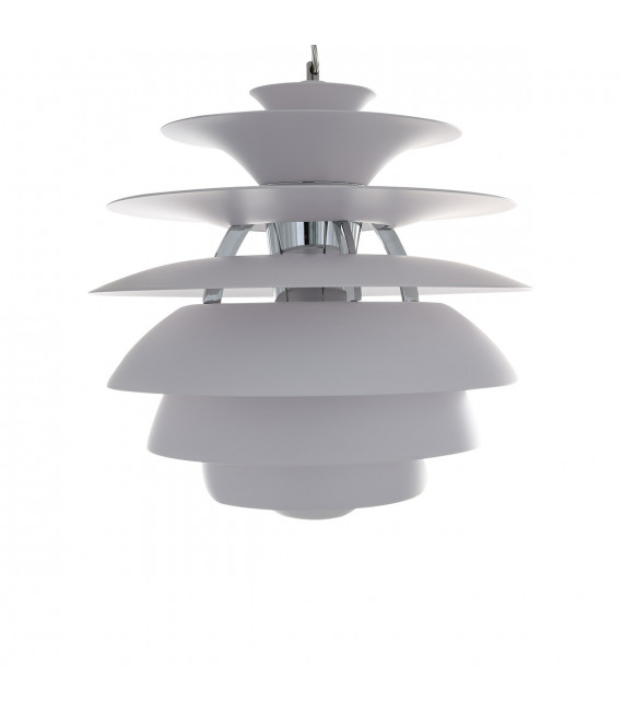 Modern white Wes hanging lamp