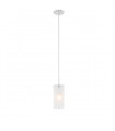 Modern pendant light Blend Chrome