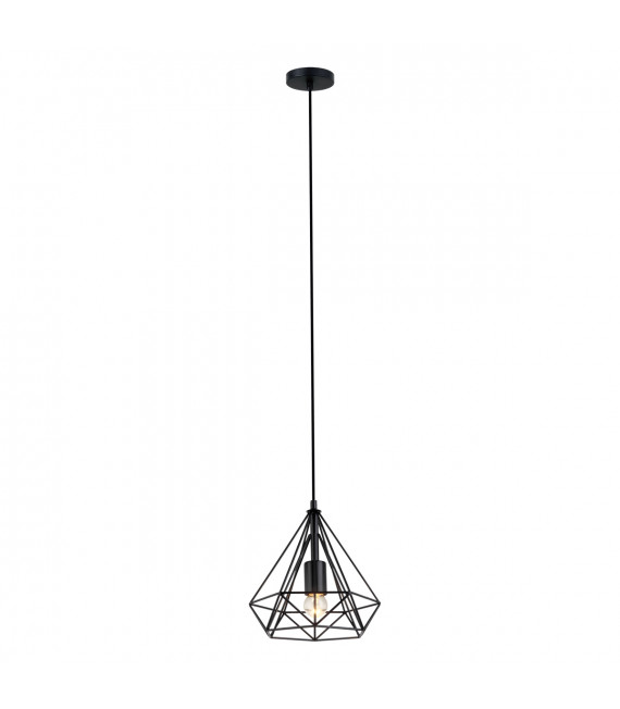 Industrial and retro pendant lamp Natal Black