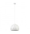Suspension moderne Harley blanc