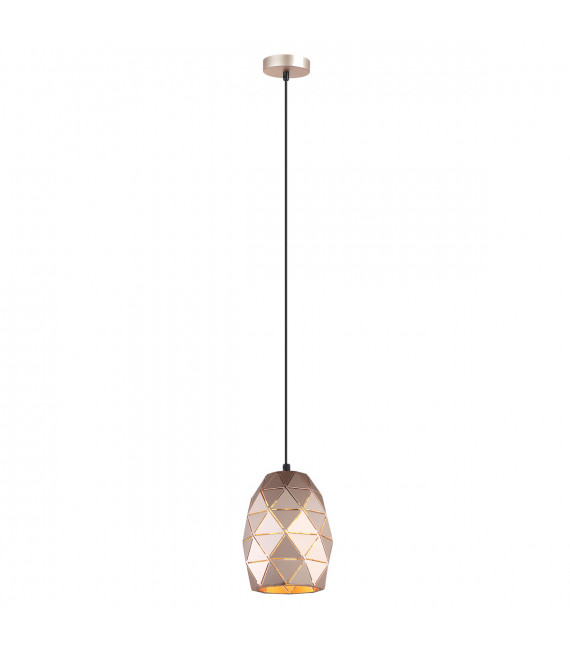 Modern Harley Champagne Gold 1-Light Pendant