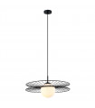 Suspension moderne Sandy Noir