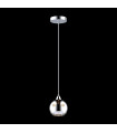 Suspension en cristal Martin Chrome
