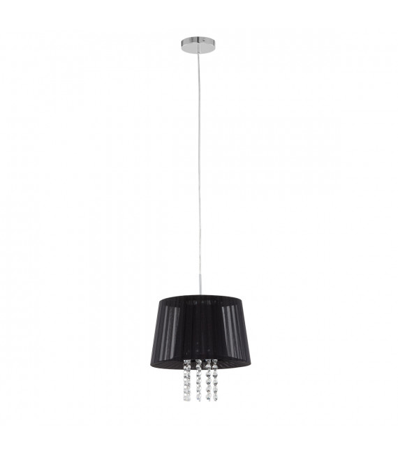 Lampadario in cristallo Luisa Nero