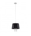 Modern Crystal Pendant Luisa Black