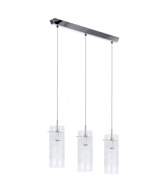Moderne Pendelleuchte Max Chrome
