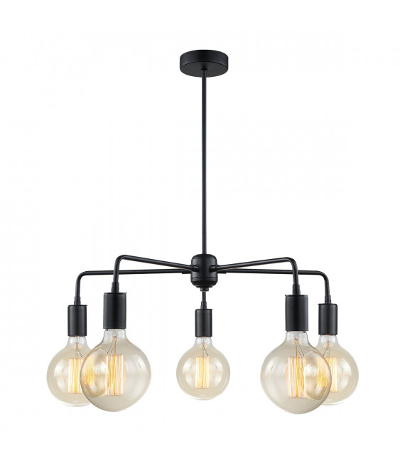 Suspension moderne Malene Noir