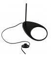 Modern floor lamp Volta Black