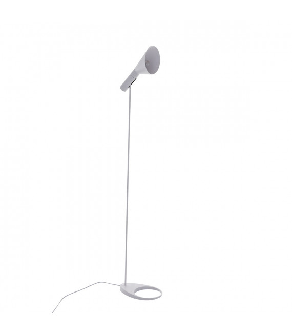 Modern floor lamp Volta white