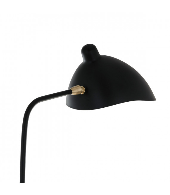 Industrial and retro floor lamp Davis Black 1 bulb