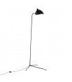 Industrial and retro floor lamp Davis Black 1 bulb