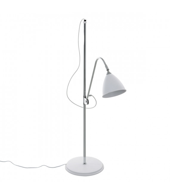 Classic floor lamp Evato white