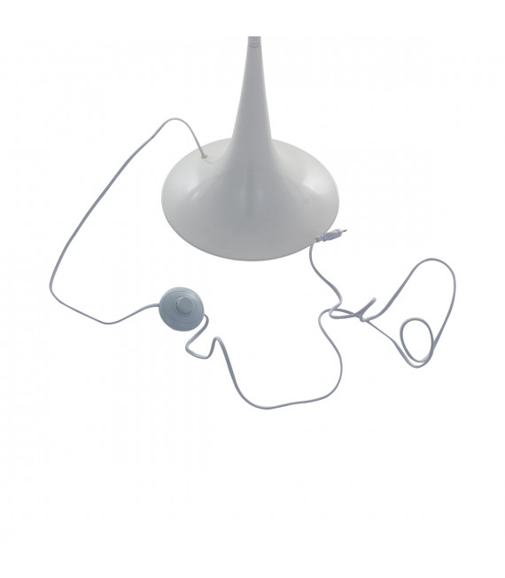 Moderne Schreibtischlampe Sheridan weiß
