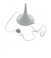 Lampe de bureau moderne Sheridan blanc