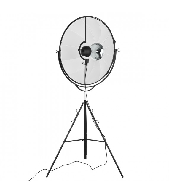 Lampadaire classique Calibri Noir