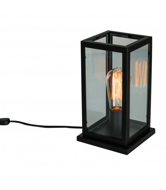 Industrial and retro desk lamp Laverno Matt black