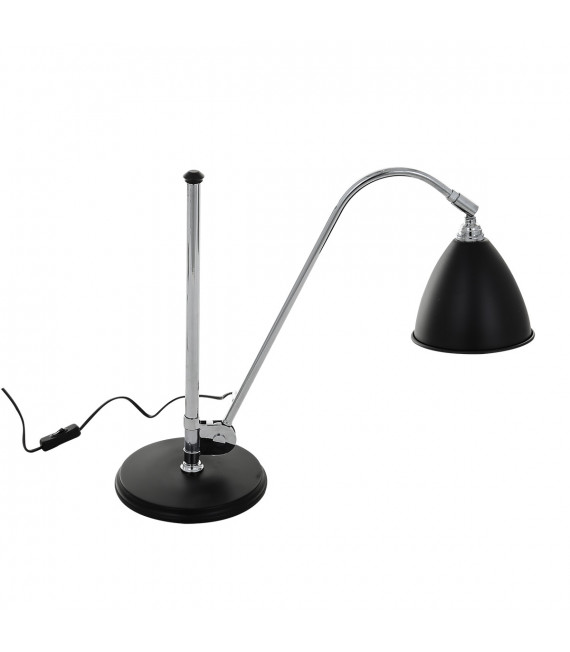 Lampada da scrivania classica Evato Nera