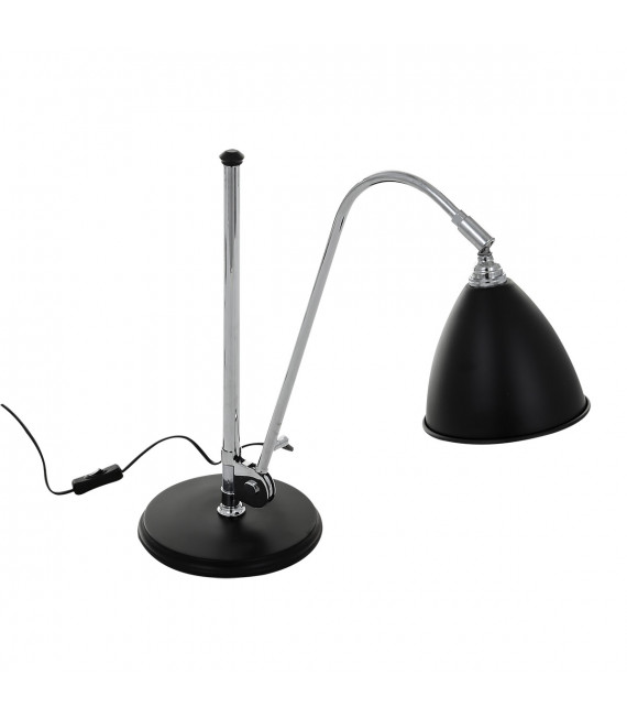 Lampada da scrivania classica Evato Nera