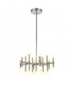 Modern Pendant Lamp Giovanna Satin Nickel