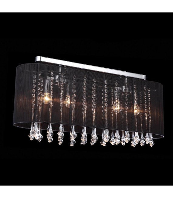 Isla Noir crystal pendant lamp