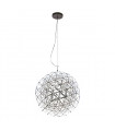 Suspension moderne Adriana Chrome en acier