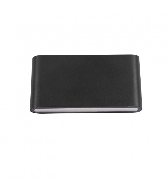 Black Romano Aluminum Garden Wall Lamp