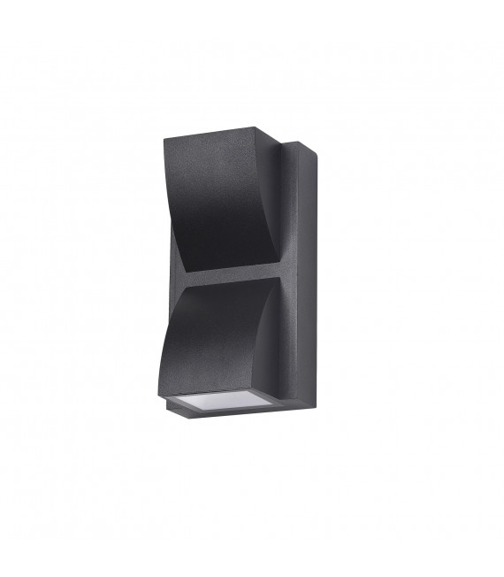Moderne Gartenwandlampe Edgar Black
