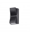 Aluminum garden wall lamp Edgar Black