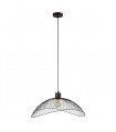 Suspension moderne Nunez Noir mat