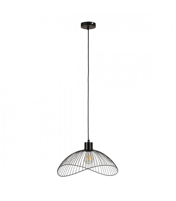 Nunez moderne Pendelleuchte Matt schwarz