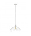 Suspension moderne Nunez Noir mat en acier