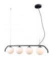 Modern suspension Carimi satin black