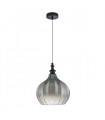 Modern pendant light Sabers Matt black height 33 Cm