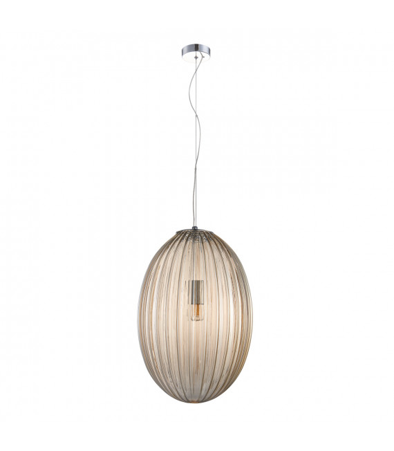 Moderne Pendelleuchte Parlo Chrome