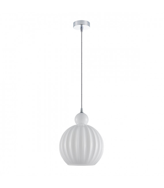 Moderna lampada a sospensione Biron Chrome
