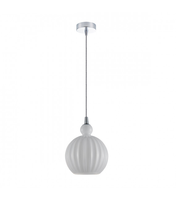 Lámpara colgante moderna Biron Chrome