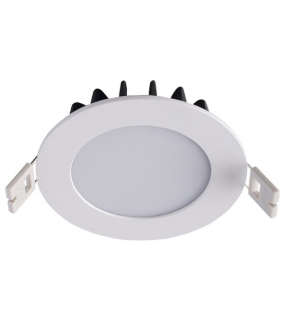 Plafonnier encastrable technique et moderne Vanity blanc en aluminium