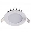 Technical and modern recessed ceiling light Vanity white in aluminum