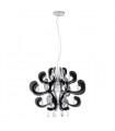 Emporio Black Crystal Pendant