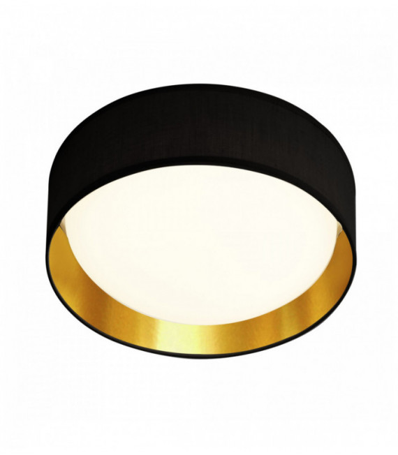 gianna soffitto 1 fiala portato acrilico nero tonalità / oro