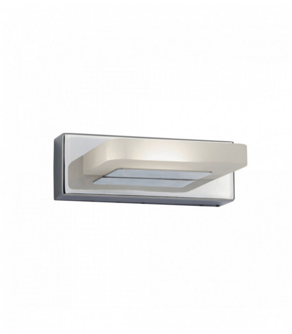 parete luce LED 1 fiala cromo / vetro smerigliato