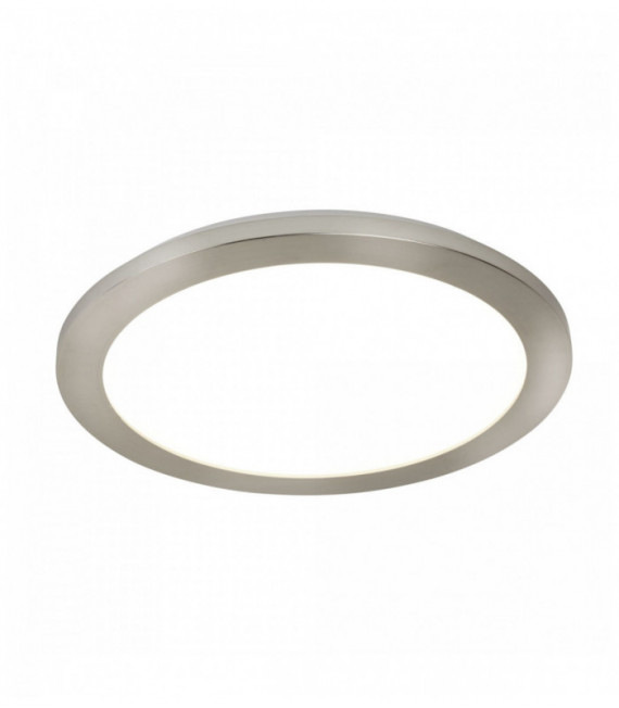 Led ceiling light dia 30cm stainless steel and acrylic ip44