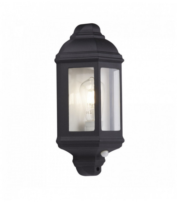 Outdoor wall light and black porch ceiling light - ip44