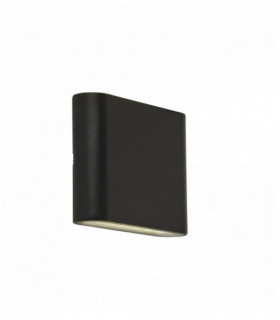 LED Illuminazione per esterni up / down - nero - diffusore trasparente