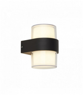 Applique extérieur à led haut et bas 2 ampoules