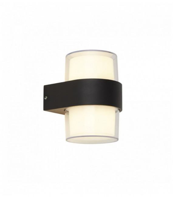esterno luce principale su e giù due lampadine