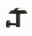 Applique murale porche d'extérieur à led champignon - gris foncé