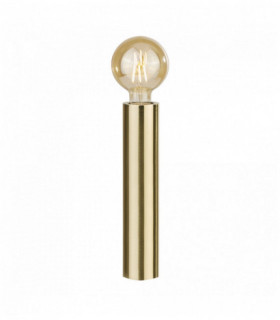 lampada da tavolo lampadina riporto 1 - oro satinato