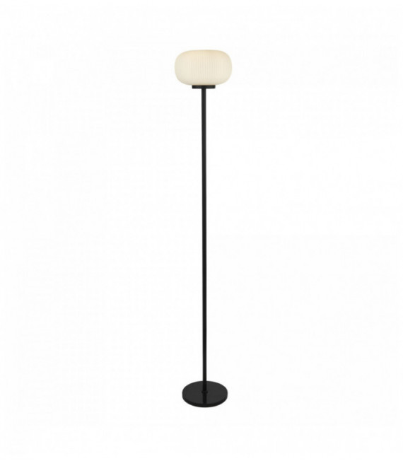 lampadina 1 lumina con vetro satinato striato