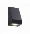 1 bulb led outdoor wall light - frosted glass